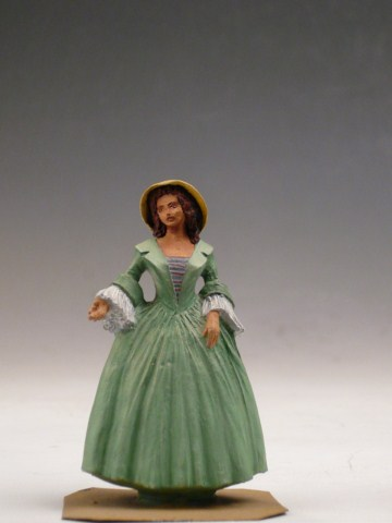FEMME LOUISIANE EN ROBE